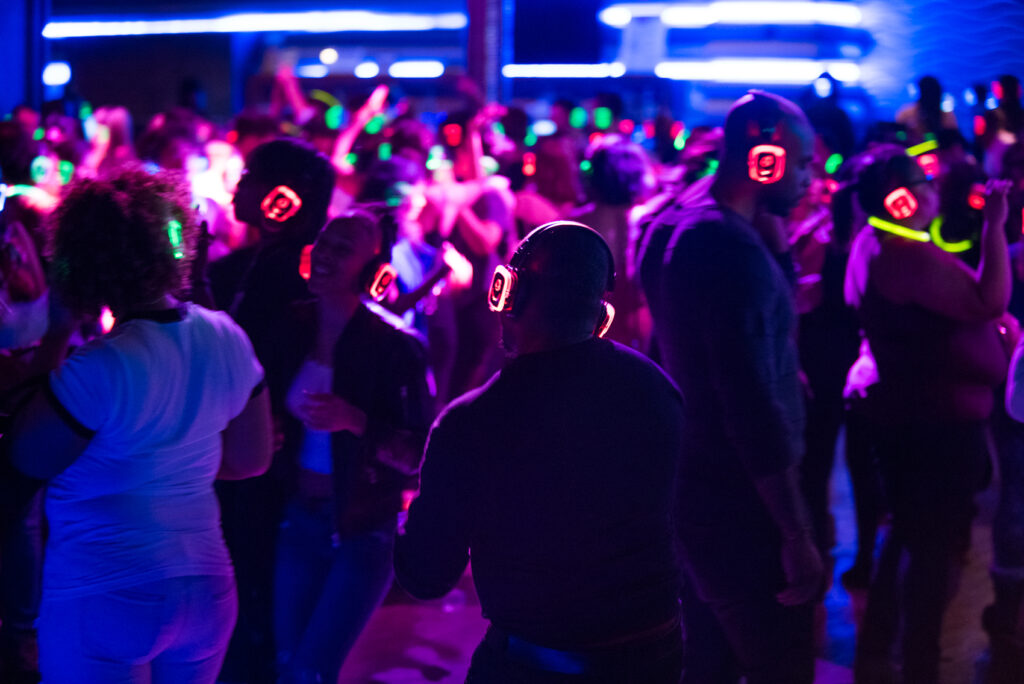 Visit QuietEvents.com for weekly parties